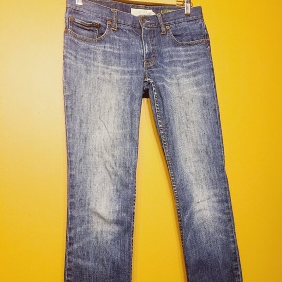 Ralph Lauren | Rugby Men's Vintage Distressed Slim Tapered Jeans (Size 27 x 34) - Picture 5 of 15